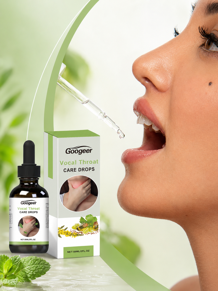 Natural Throat Care Drops — Fast Soothing Relief & Vocal