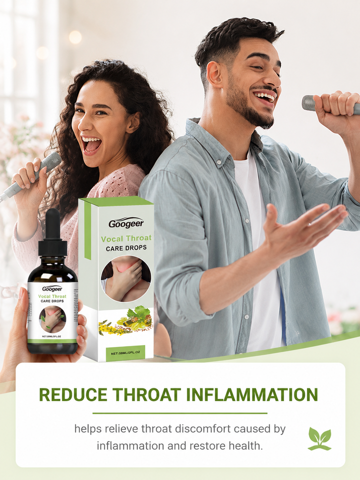 Natural Throat Care Drops — Fast Soothing Relief & Vocal