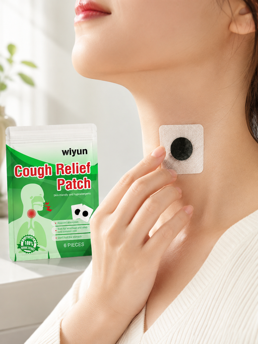 Throat Soothing Patch – Herbal Cough Relief for Dry, Itchy