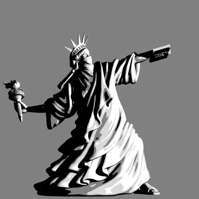Statue of Liberty Decor Statue | Sculptural Home Accent