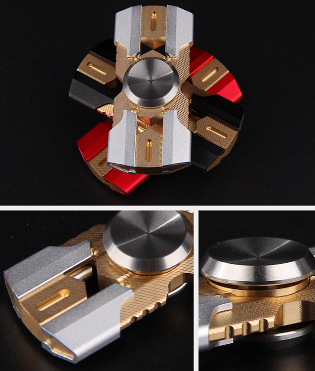 Mechanical Gyro Fidget Toy for Tactile Desk Focus Aid