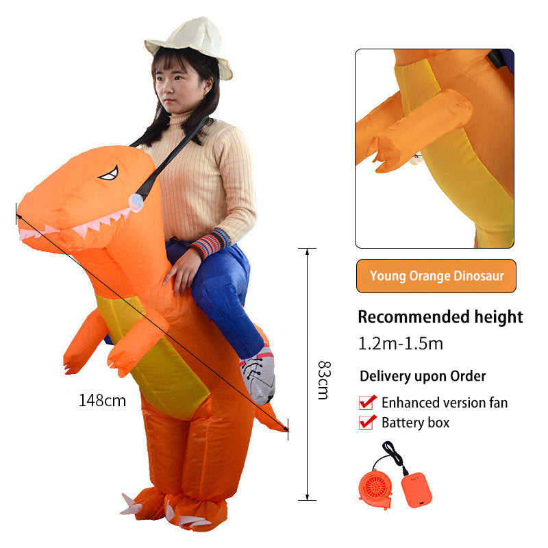 Inflatable T-Rex Costume for Hilarious Party Moments