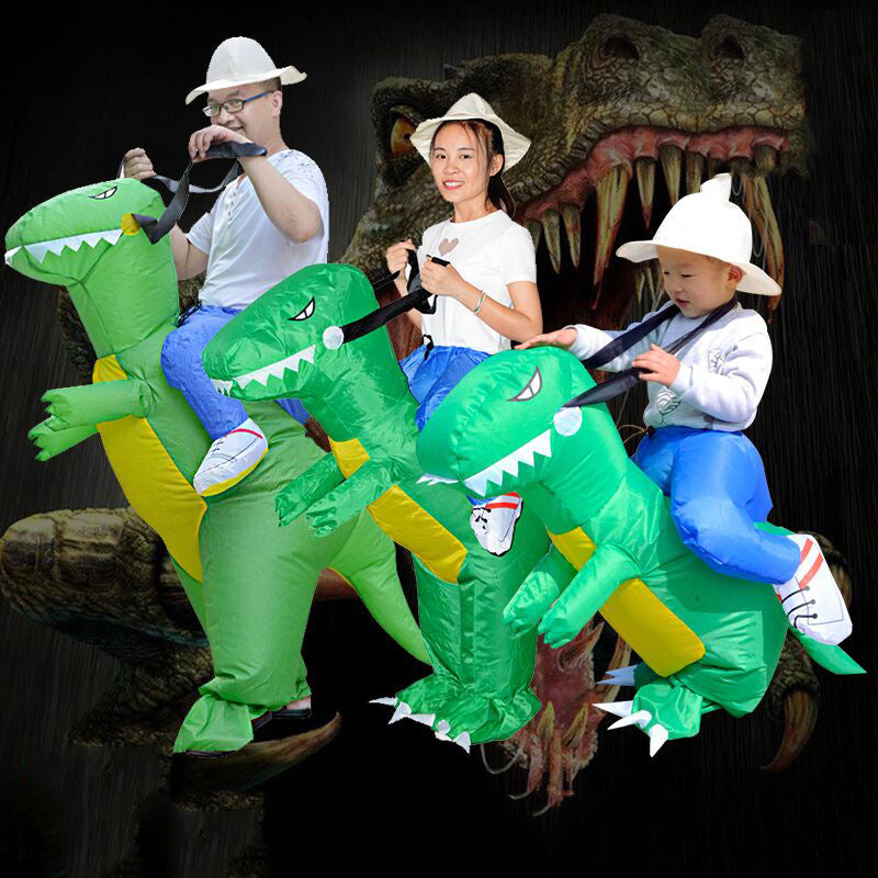 Inflatable T-Rex Costume for Hilarious Party Moments
