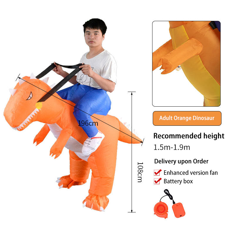 Inflatable T-Rex Costume for Hilarious Party Moments