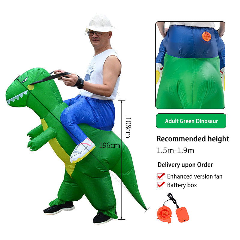 Inflatable T-Rex Costume for Hilarious Party Moments