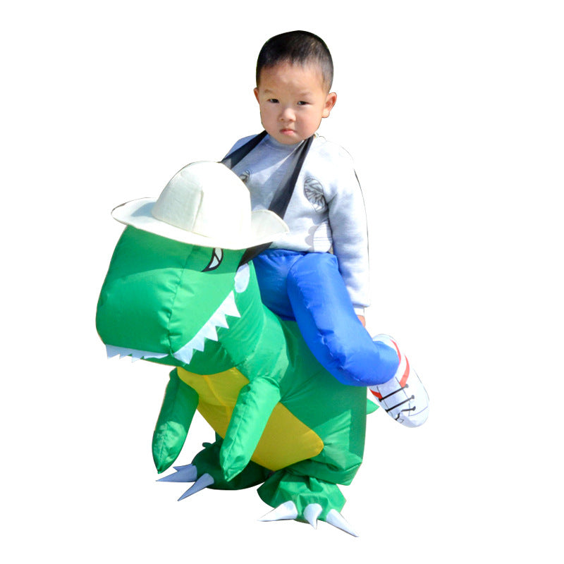 Inflatable T-Rex Costume for Hilarious Party Moments