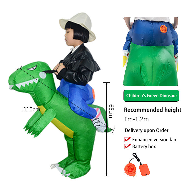 Inflatable T-Rex Costume for Hilarious Party Moments