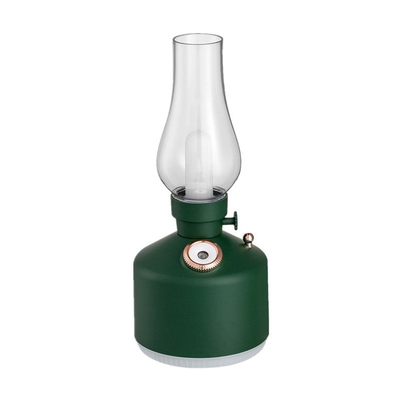 Flame Lantern Humidifier with Glowing LED Night Light
