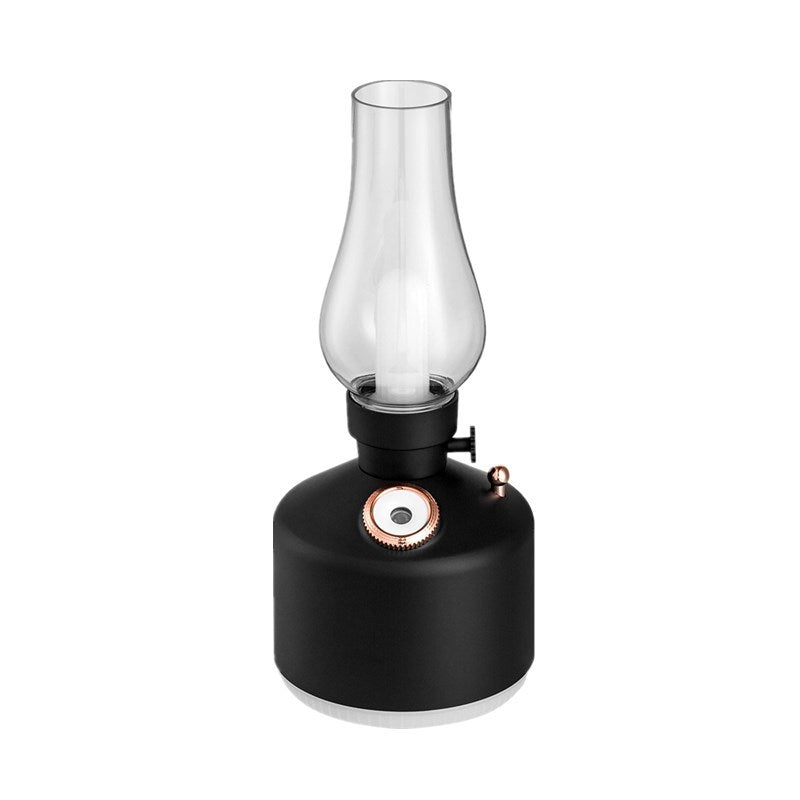 Flame Lantern Humidifier with Glowing LED Night Light