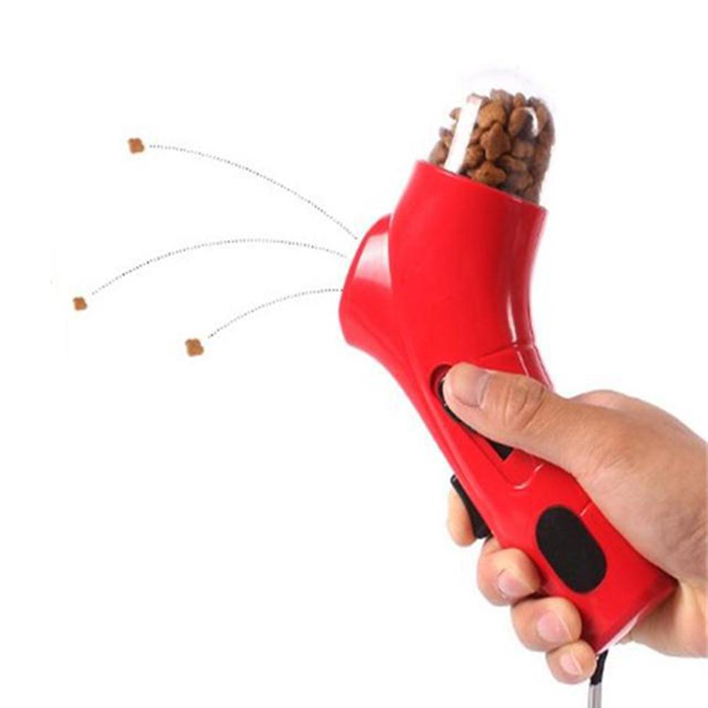 Dog Treat Launcher for Interactive Dog Training Games