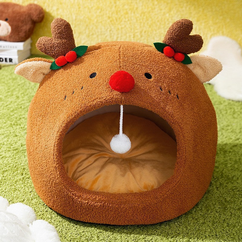 Toast Cat Bed: Cozy Enclosed Hideaway for Cold Nights
