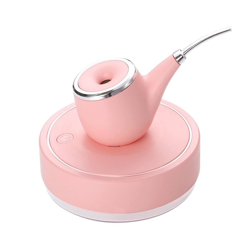 Tobacco Pipe Shape Humidifier with LED Night Light