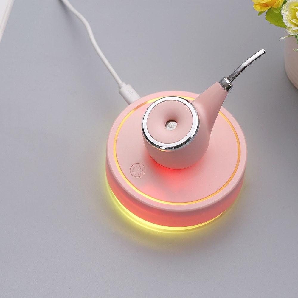 Tobacco Pipe Shape Humidifier with LED Night Light