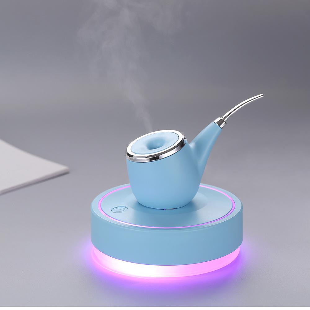 Tobacco Pipe Shape Humidifier with LED Night Light