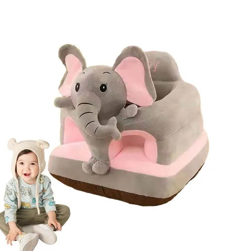 Toddler Floor Seat With Cushioned All-Around Support