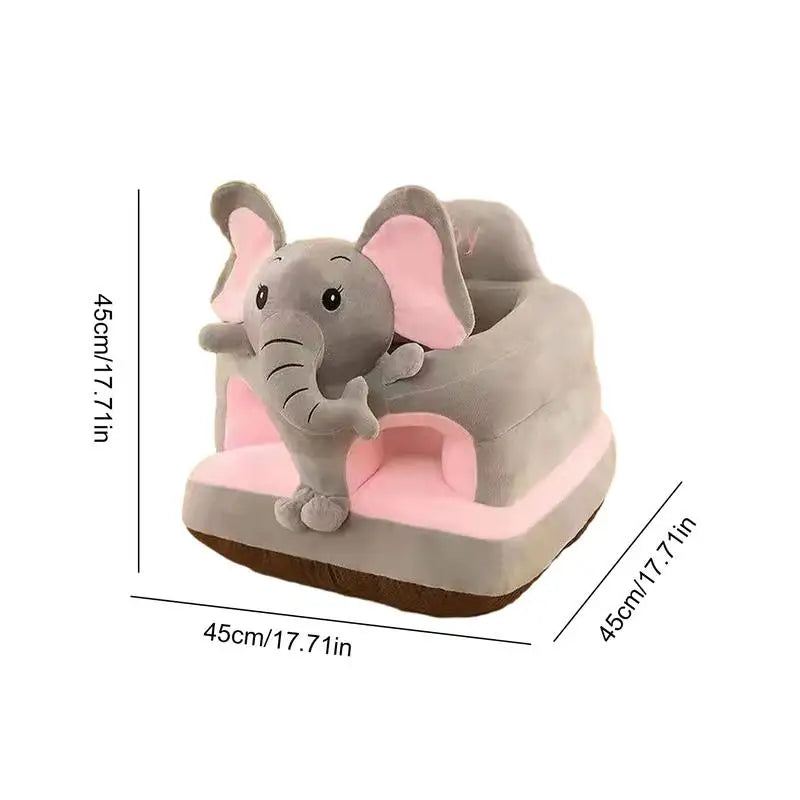 Toddler Floor Seat With Cushioned All-Around Support