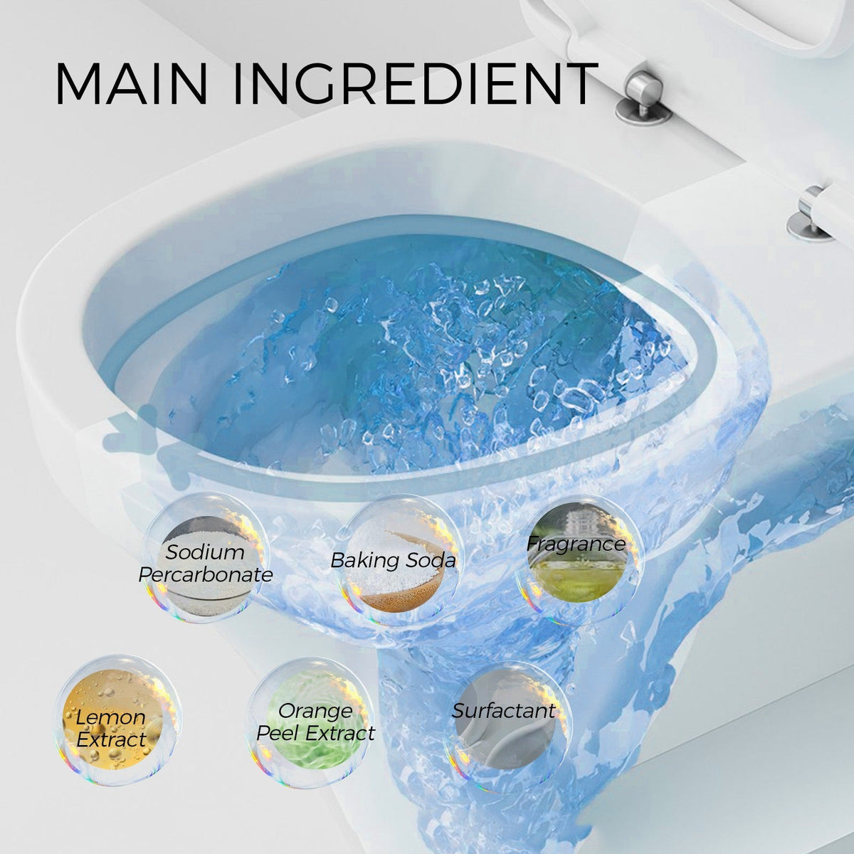 Rose Toilet Cleaner: Drop-In Odor and Stain Remover