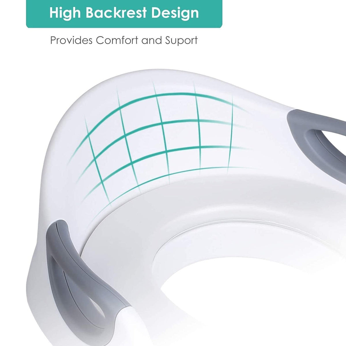 Children's Toilet Training Seat With Splash Protection