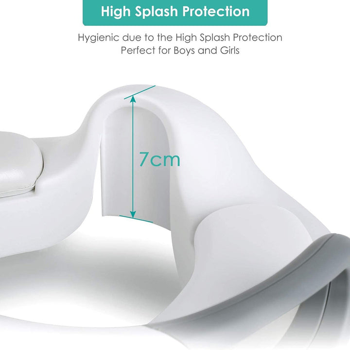 Children's Toilet Training Seat With Splash Protection