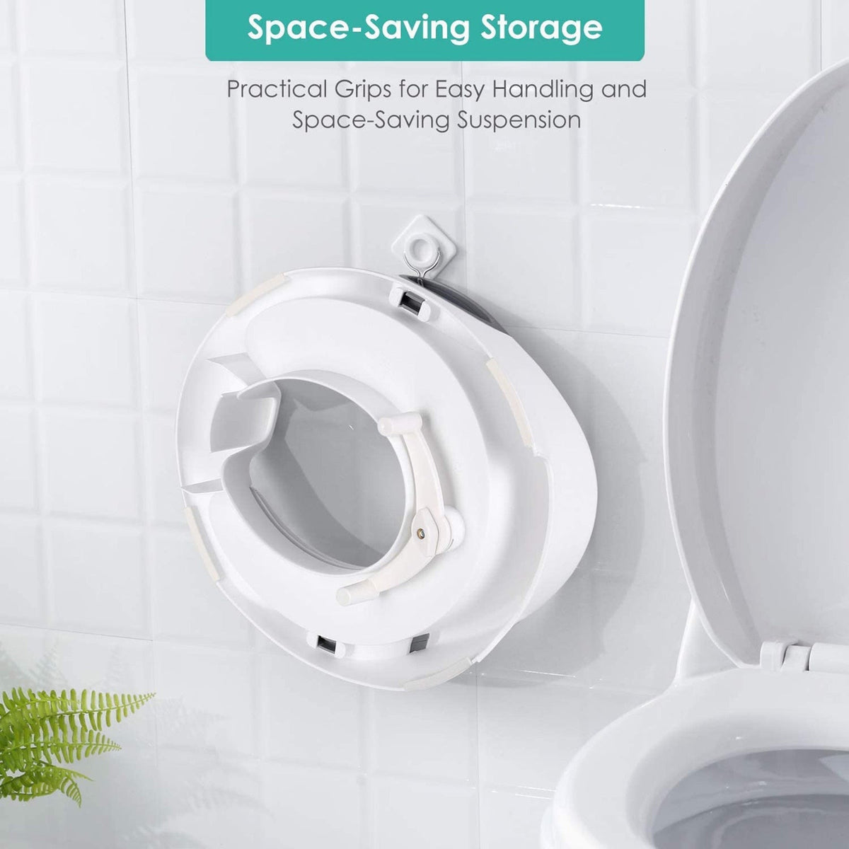 Children's Toilet Training Seat With Splash Protection