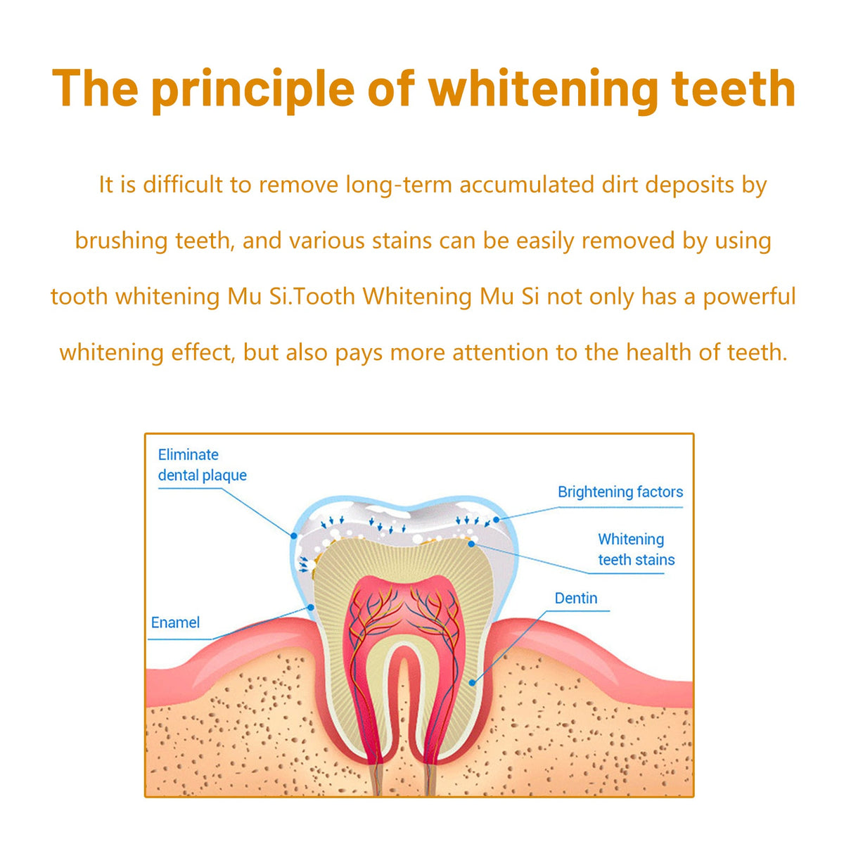 Tooth Whitening Mousse for a Brighter, Fresher Smile