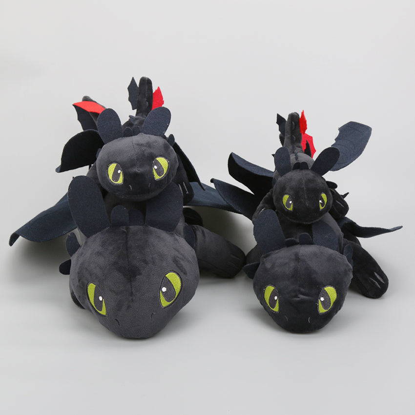 Toothless Night Fury Plush Toy for Cuddly Adventures