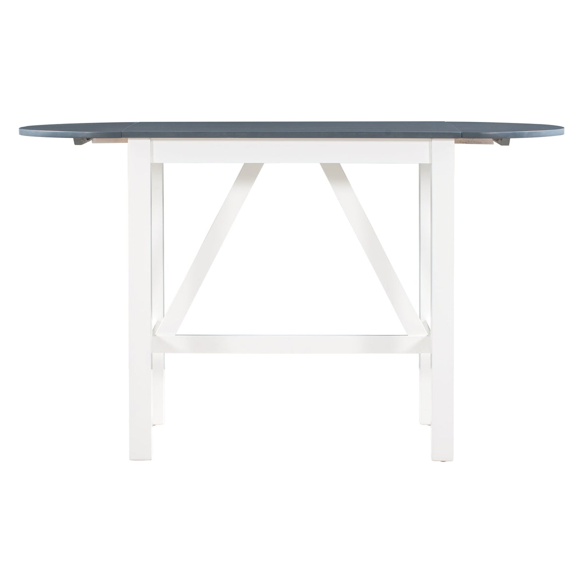Counter Height Drop Leaf Dining Table Set for Small Spaces