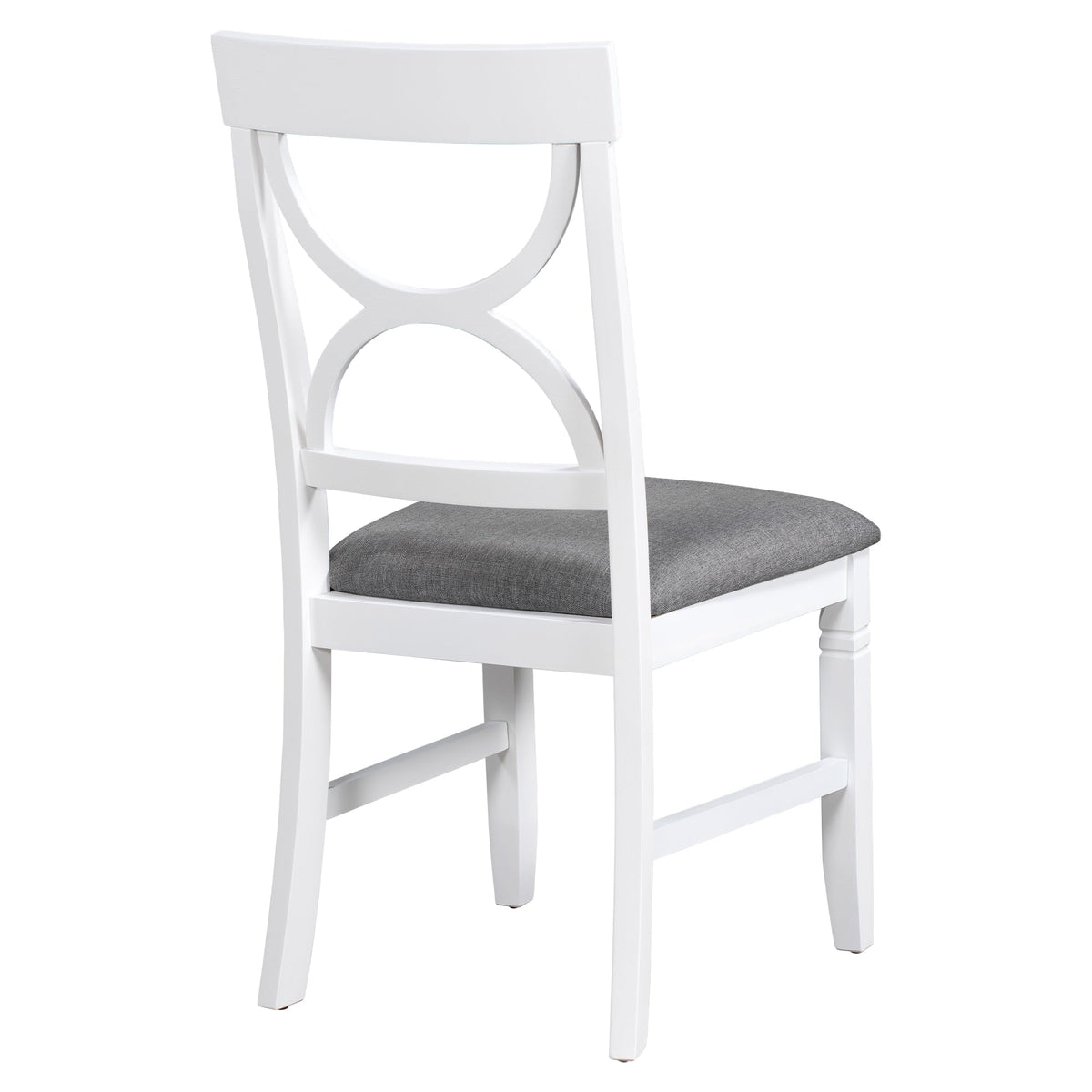 Farmhouse 6-Piece Dining Table Set with Bench and 4 Chairs