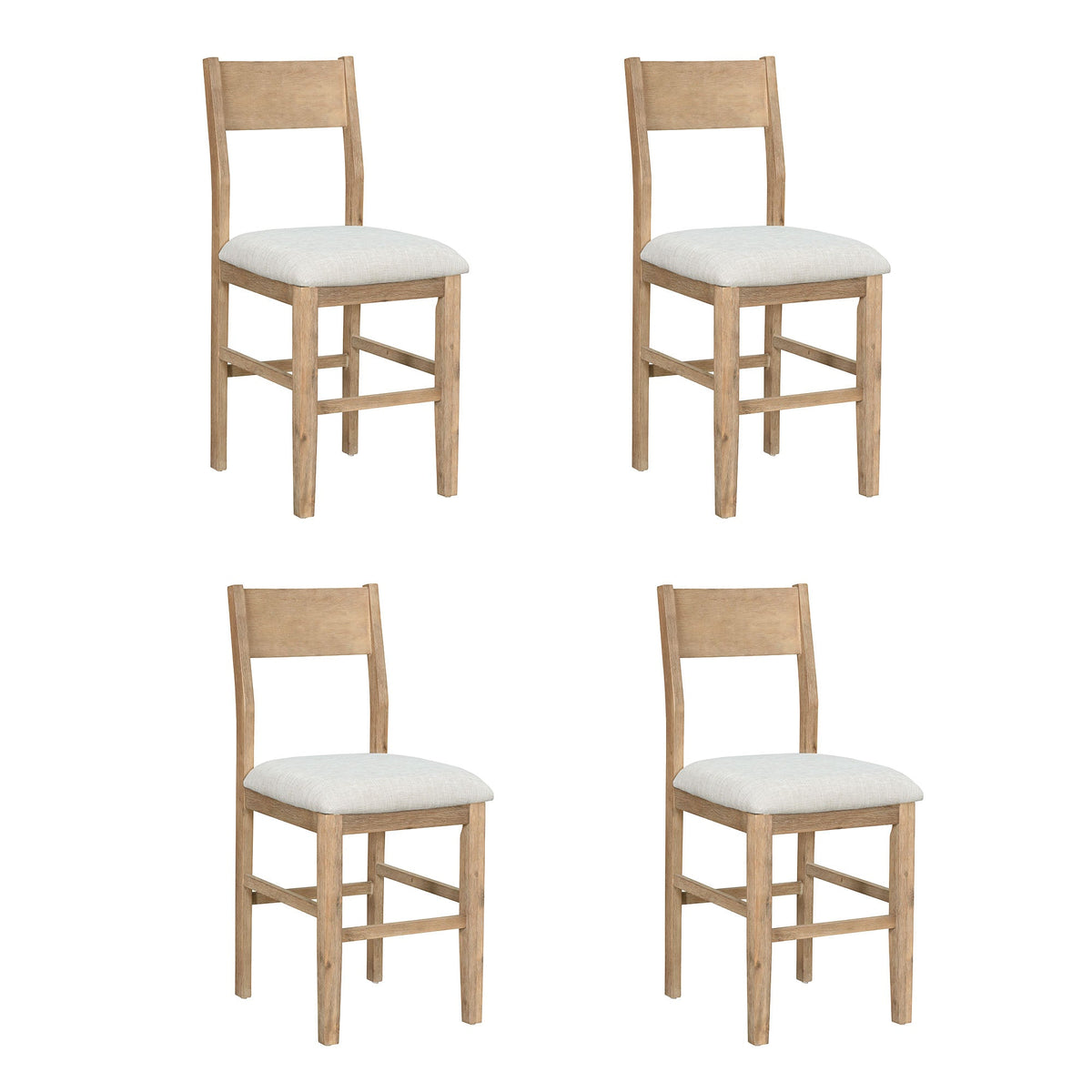 Farmhouse Counter Height Dining Set for Small Kitchens