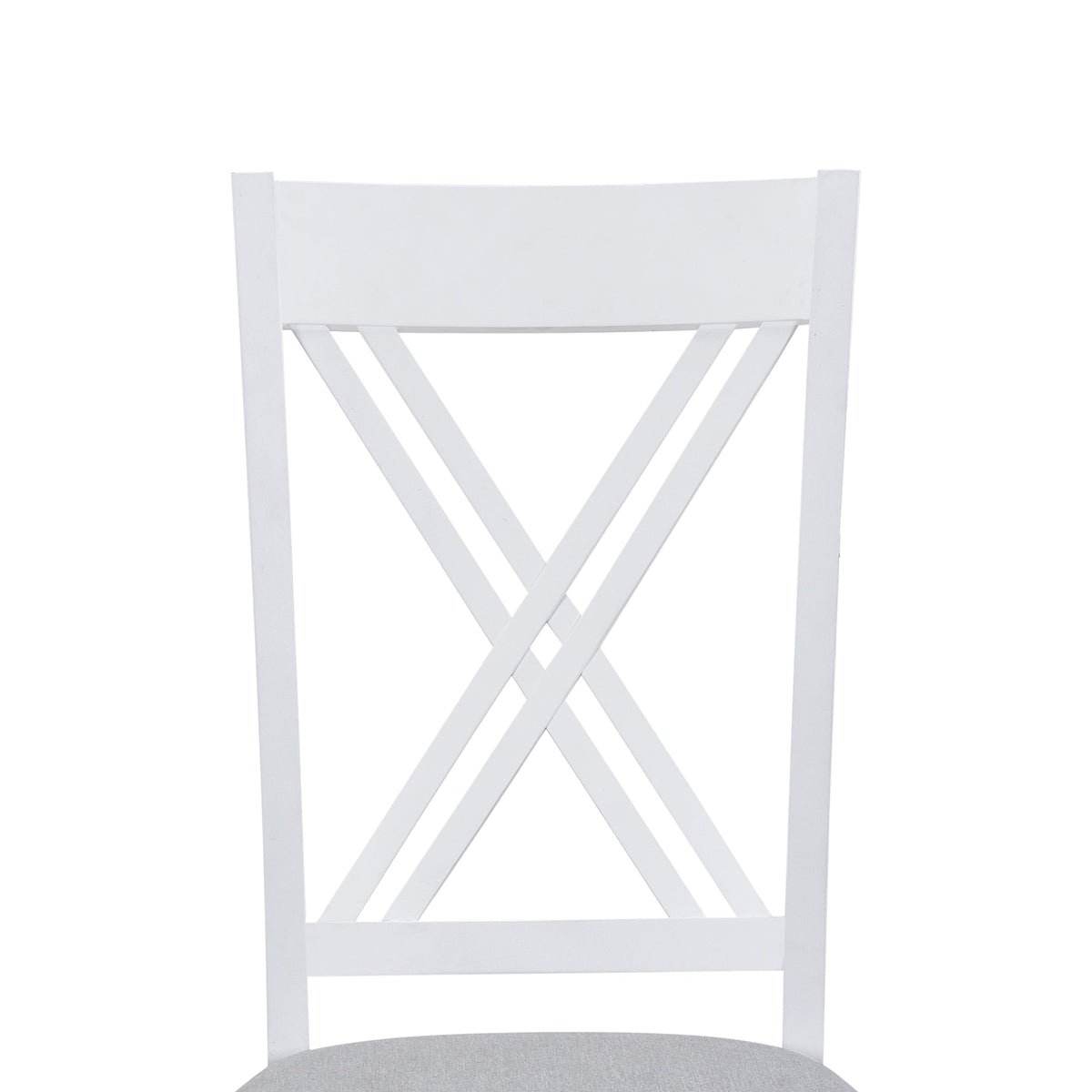 5-Piece Farmhouse Dining Table Set for Small Spaces