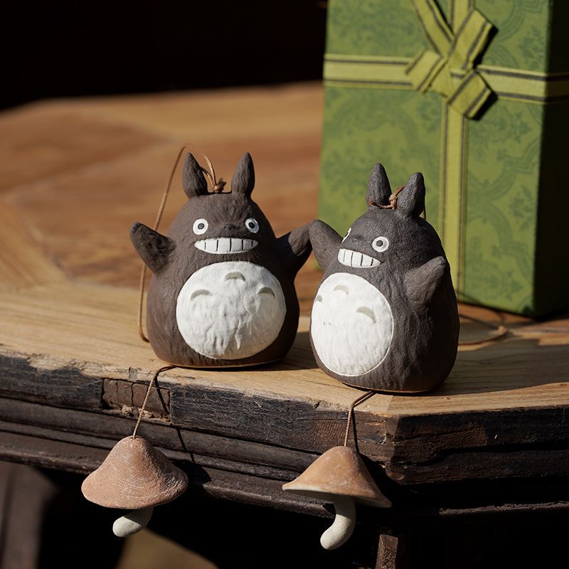Totoro Wind Chime Ornament for Whimsical Outdoor Charm