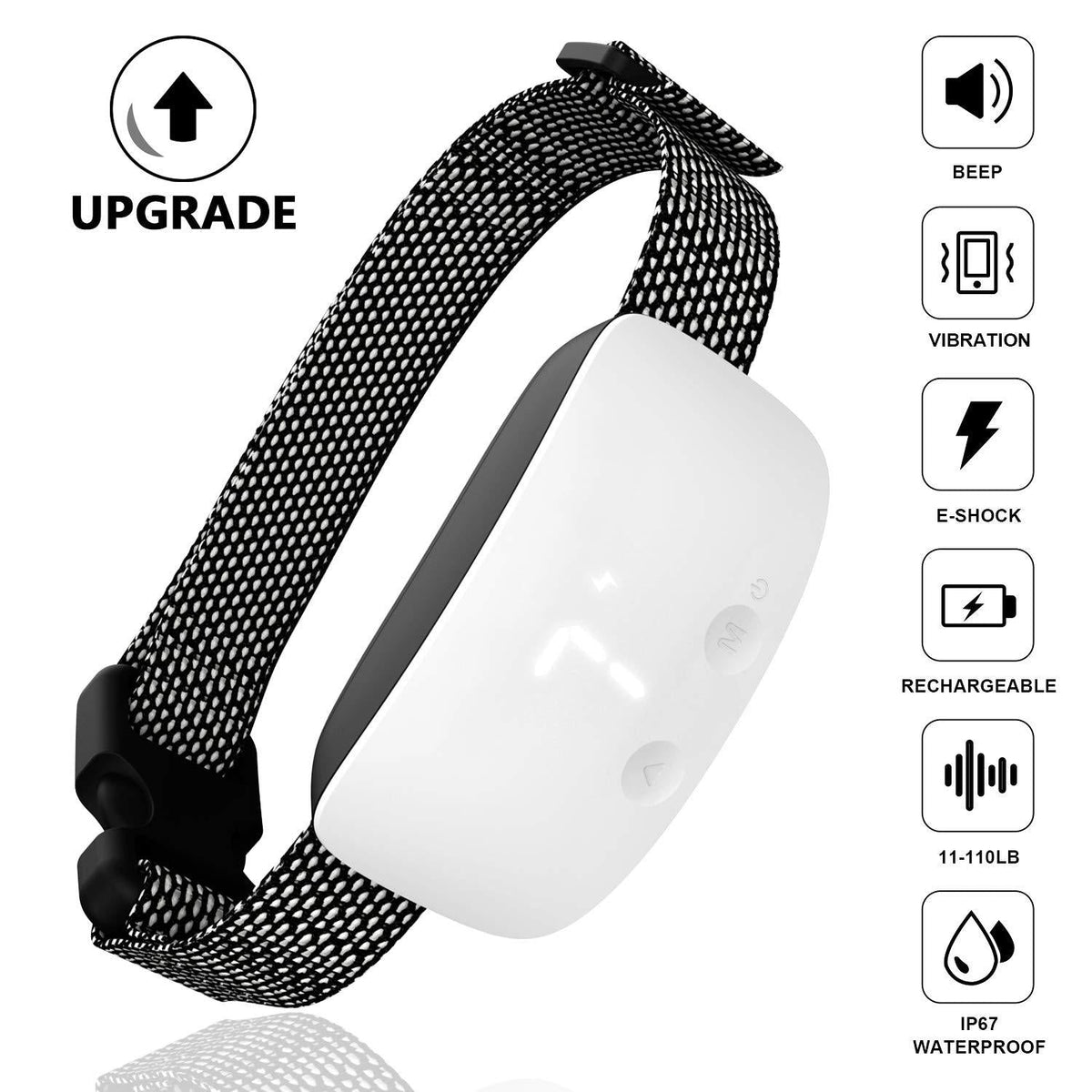 Automatic Bark Control Collar With Smart Detection