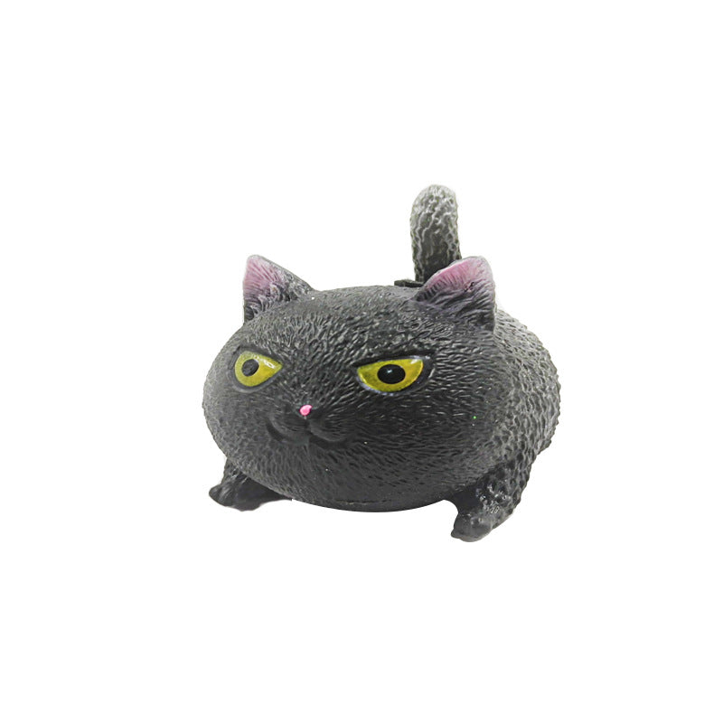Angry Cat Stress Relief Toy for Playful Desk Breaks