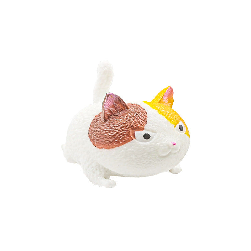 Angry Cat Stress Relief Toy for Playful Desk Breaks