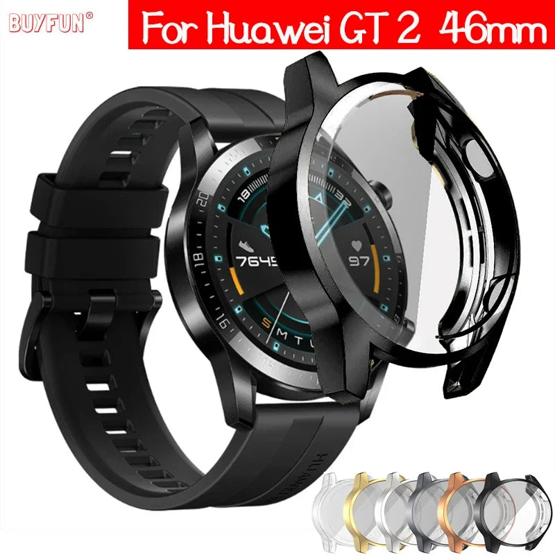Huawei Watch GT 2 46mm TPU Case: Full Screen Protection