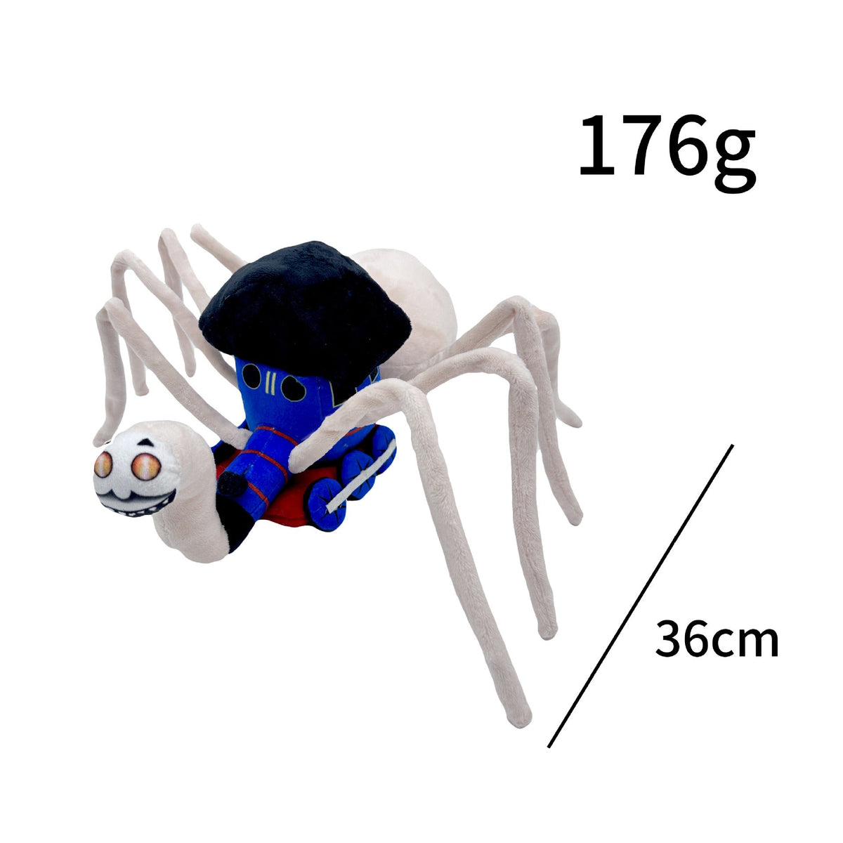 Train Spider Thomas Plush Toy for Imaginative Play