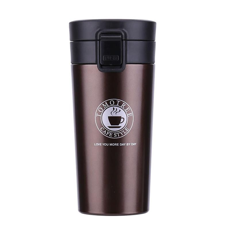 Stainless Steel Travel Mug 380ml Leak-Resistant Tumbler
