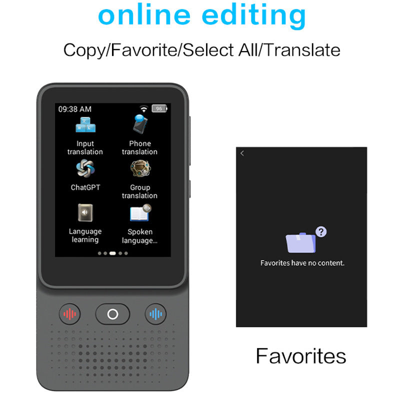 Portable Offline Translator with Photo and Voice Mode