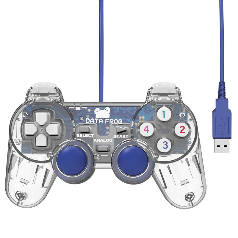 Transparent USB PC Game Controller for Raspberry Pi