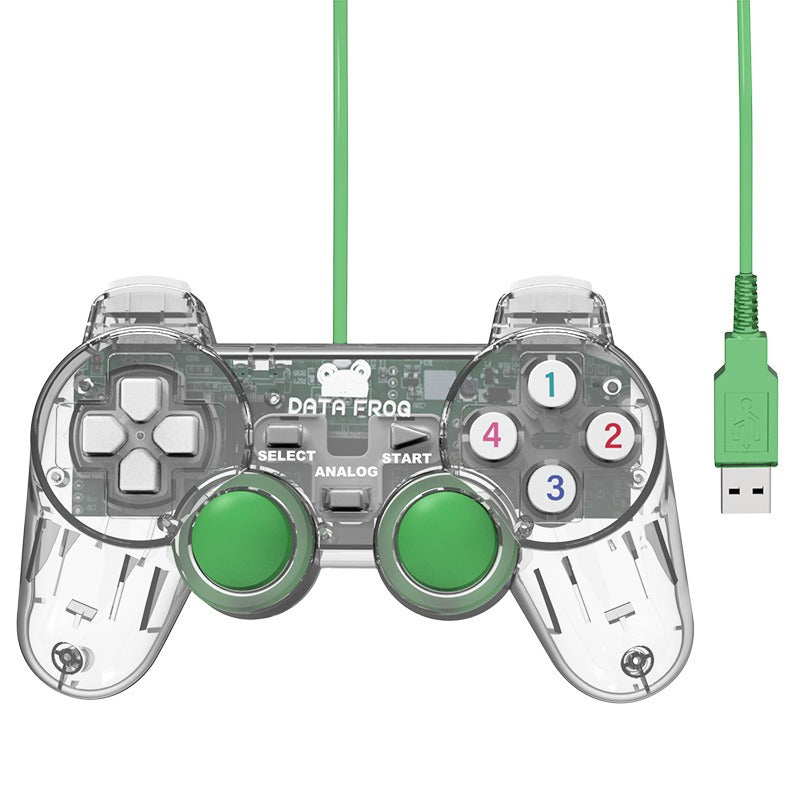 Transparent USB PC Game Controller for Raspberry Pi