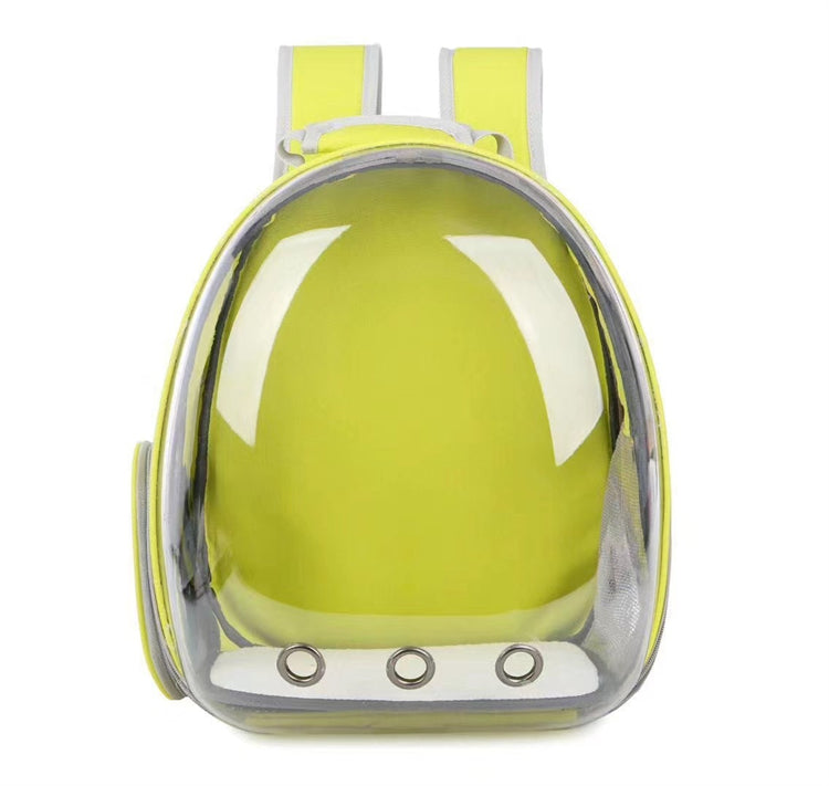 Transparent Pet Backpack for Visible, Breezy Travel