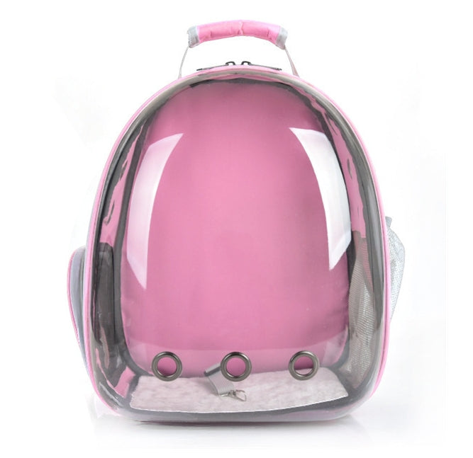 Transparent Pet Backpack for Visible, Breezy Travel