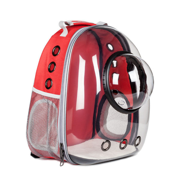 Transparent Pet Backpack for Visible, Breezy Travel
