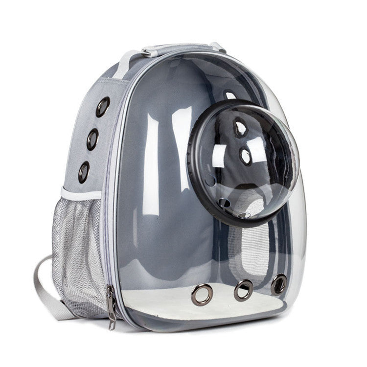 Transparent Pet Backpack for Visible, Breezy Travel