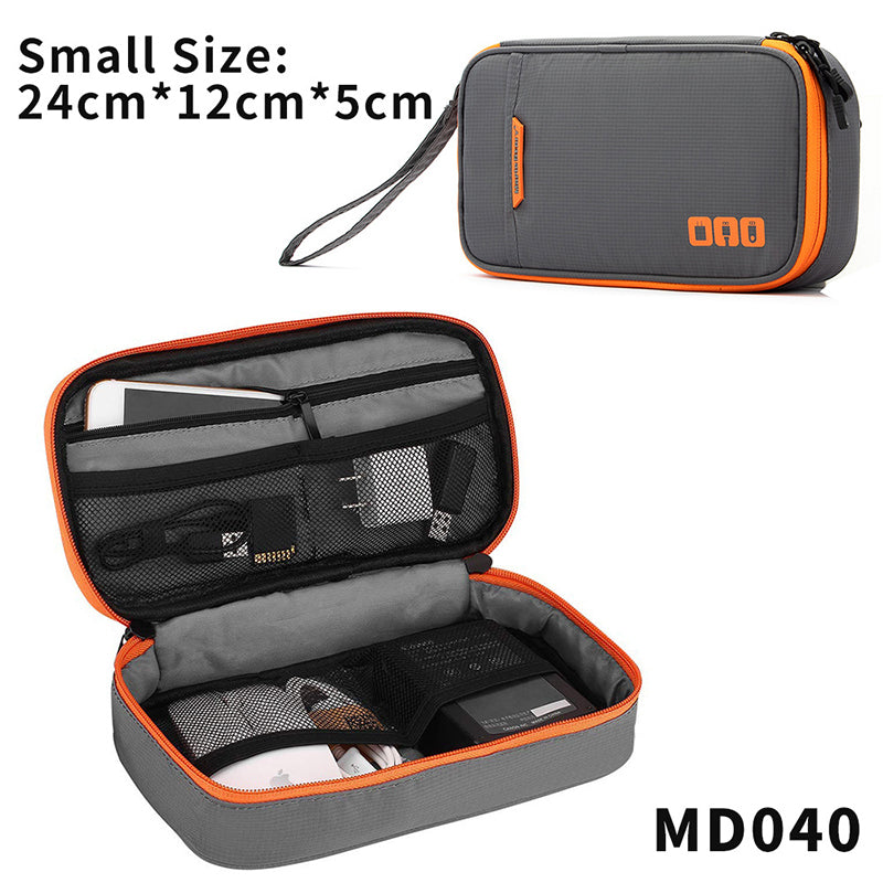 Travel Cable Organizer Bag for Tangle-Free Packing