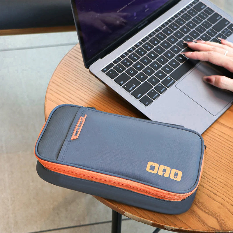 Travel Cable Organizer Bag for Tangle-Free Packing