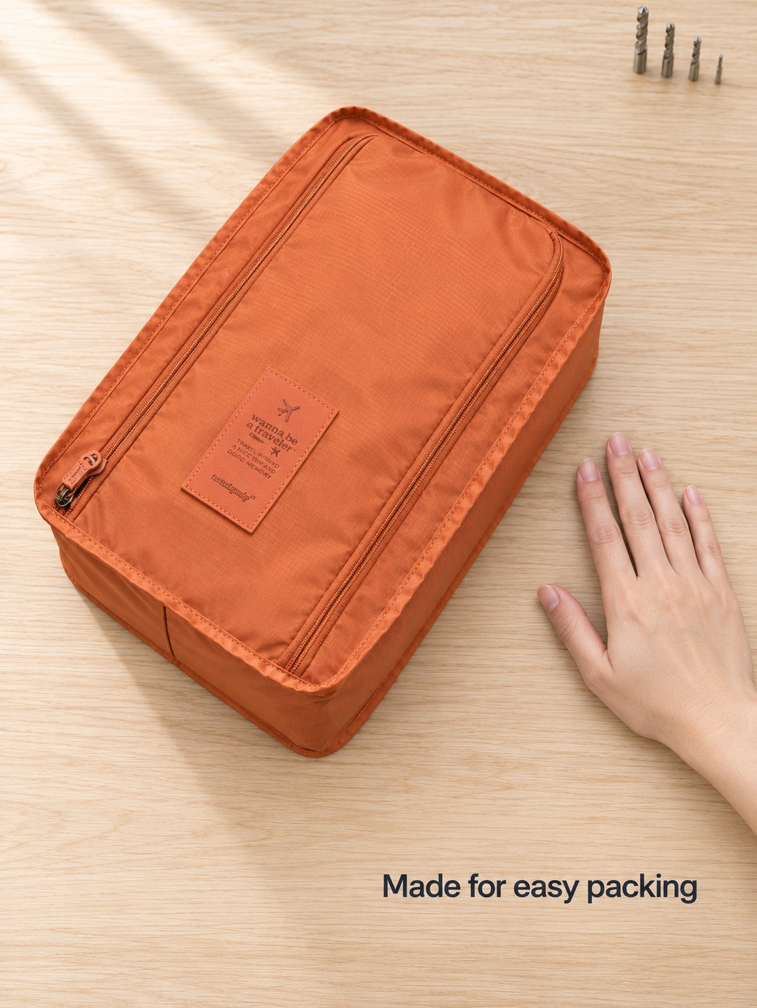 Travel Shoe Organizer Bag That Keeps Shoes Separate