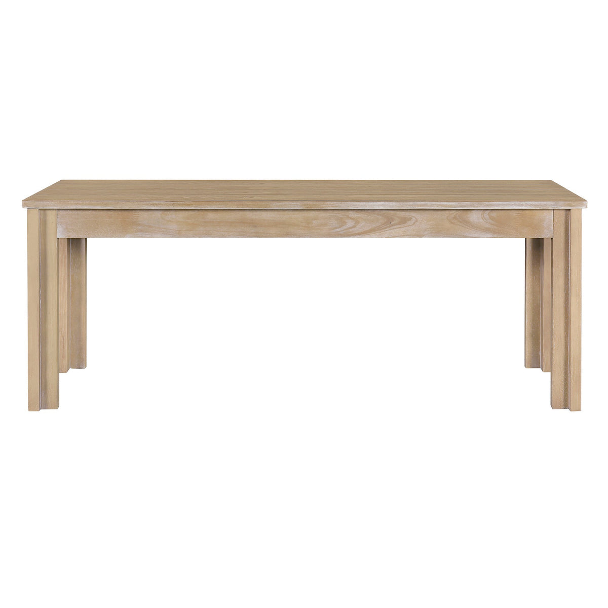 Retro Wood 3-Piece Dining Set for Four Guests