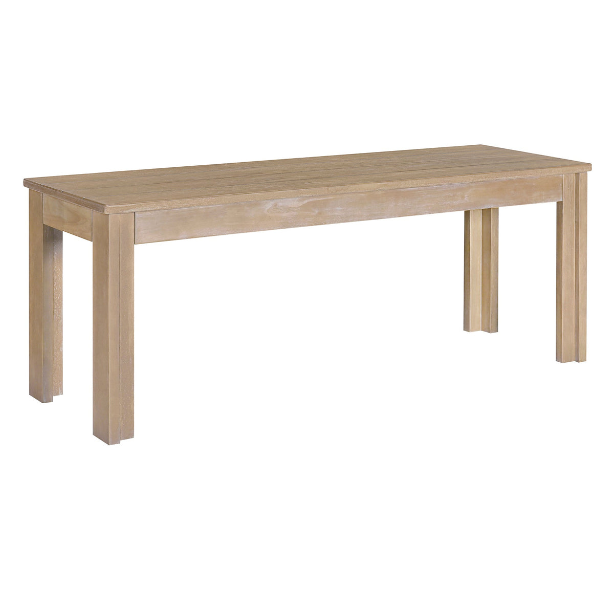 Retro Wood 3-Piece Dining Set for Four Guests