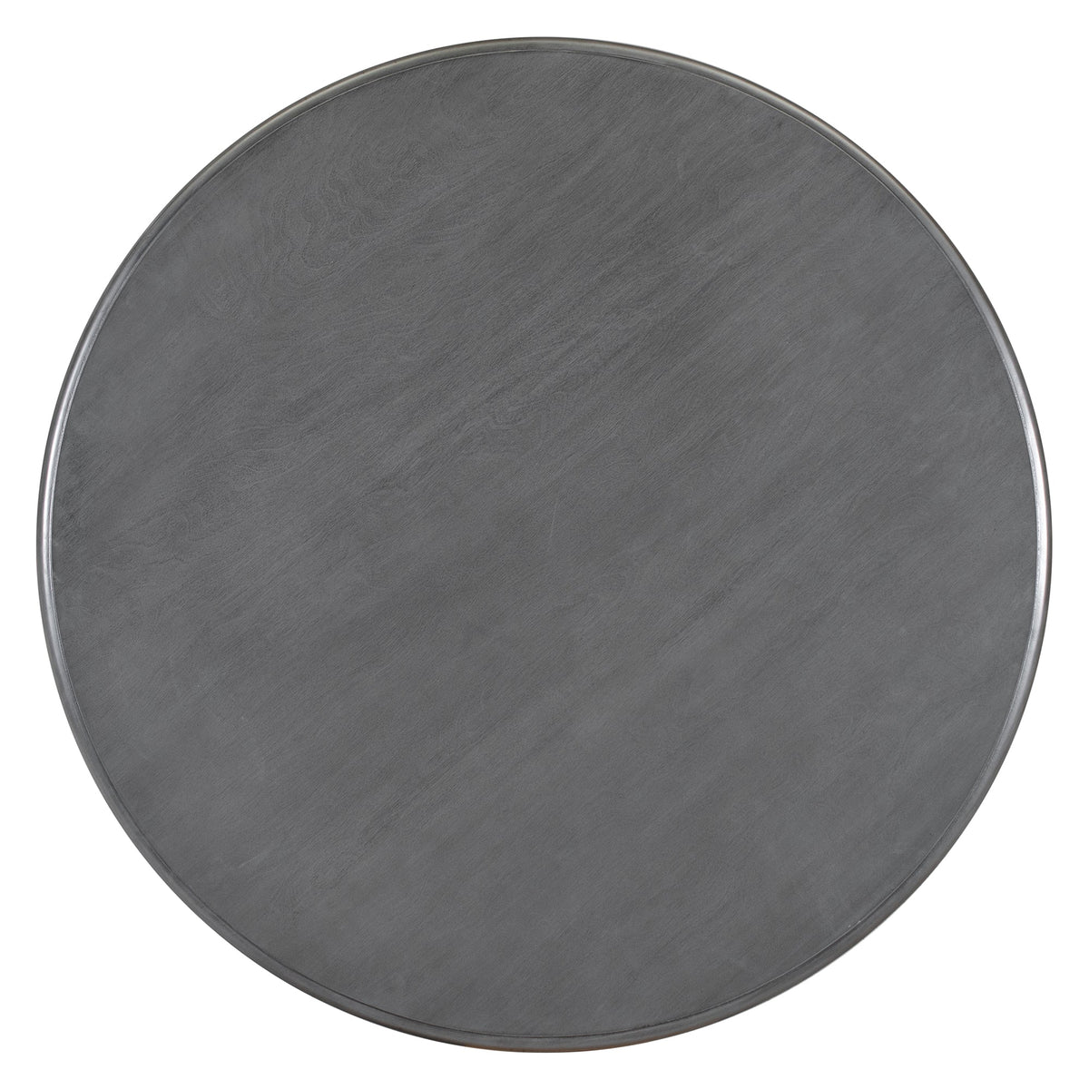 Round Dining Table Set with 4 Chairs, Dark Gray